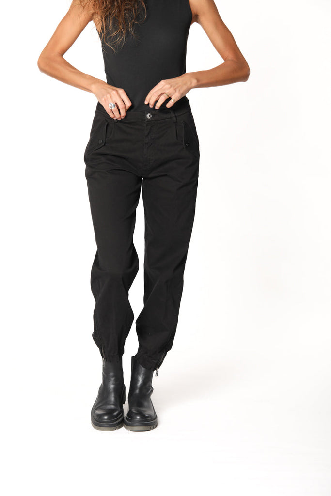 Immagine 1 di pantalone cargo da donna in raso modello Evita di Mason's 