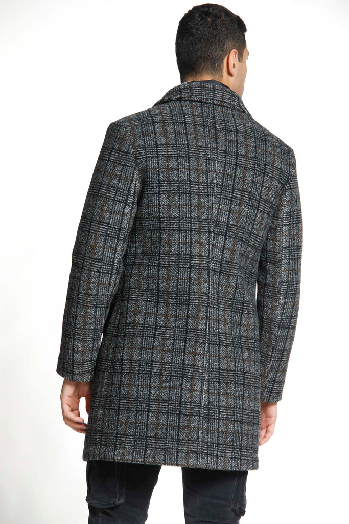 Los Angeles Manteau homme en laine avec motif galles