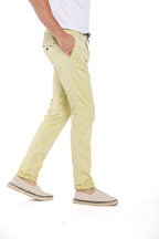 Milano Jogger pantalone chino jogger uomo in cotone e tencel extra slim fit