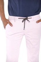 Milano Jogger pantalone chino jogger uomo in cotone e tencel extra slim fit