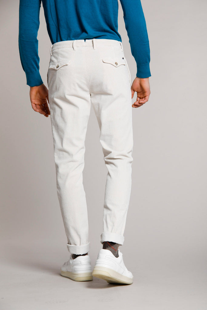 New York City pantalon chino homme en velours côtelé coupe regular