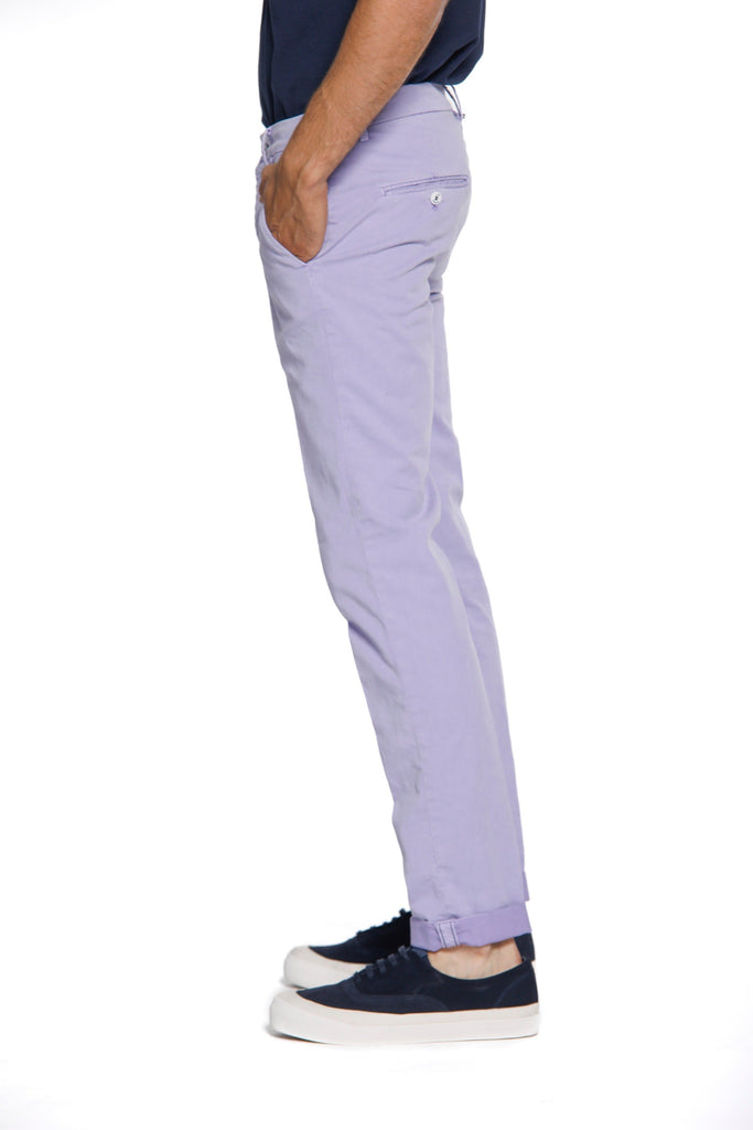 Torino Summer Color Pantalon chino homme spécial en coton slim fit